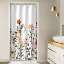 LIVILAN Small Stall Shower Curtain 36W x72H Inches Narrow RV Shower Curtains ... — custom printed polyester bath curtain