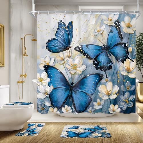 Custom Printed Bath Curtain — custom printed polyester bath curtain