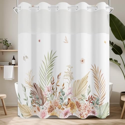 Custom Printed Bath Curtain — custom printed polyester bath curtain
