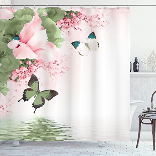 Custom Printed Bath Curtain — custom printed polyester bath curtain