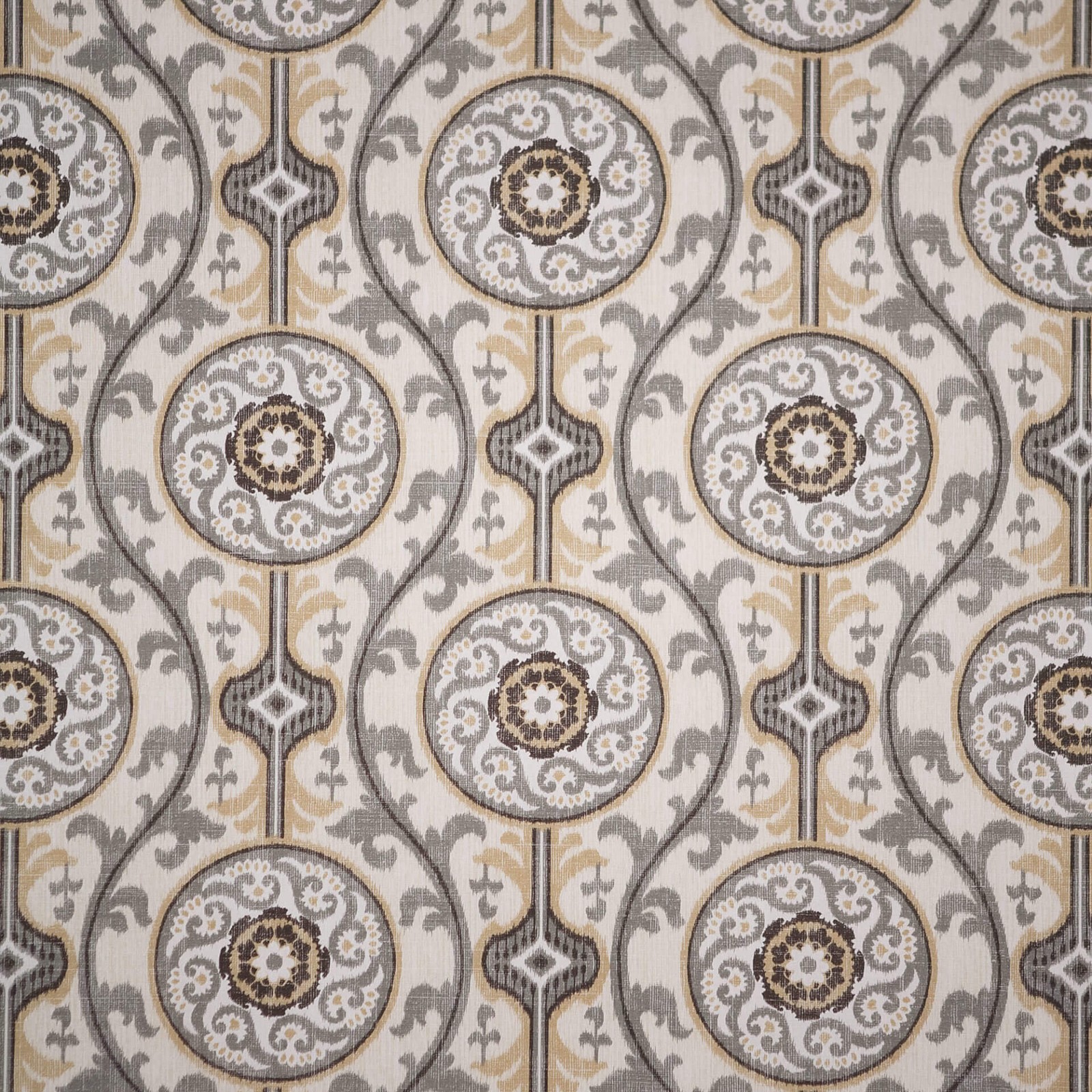 Custom Printed Bath Curtain — custom printed polyester bath curtain detail view