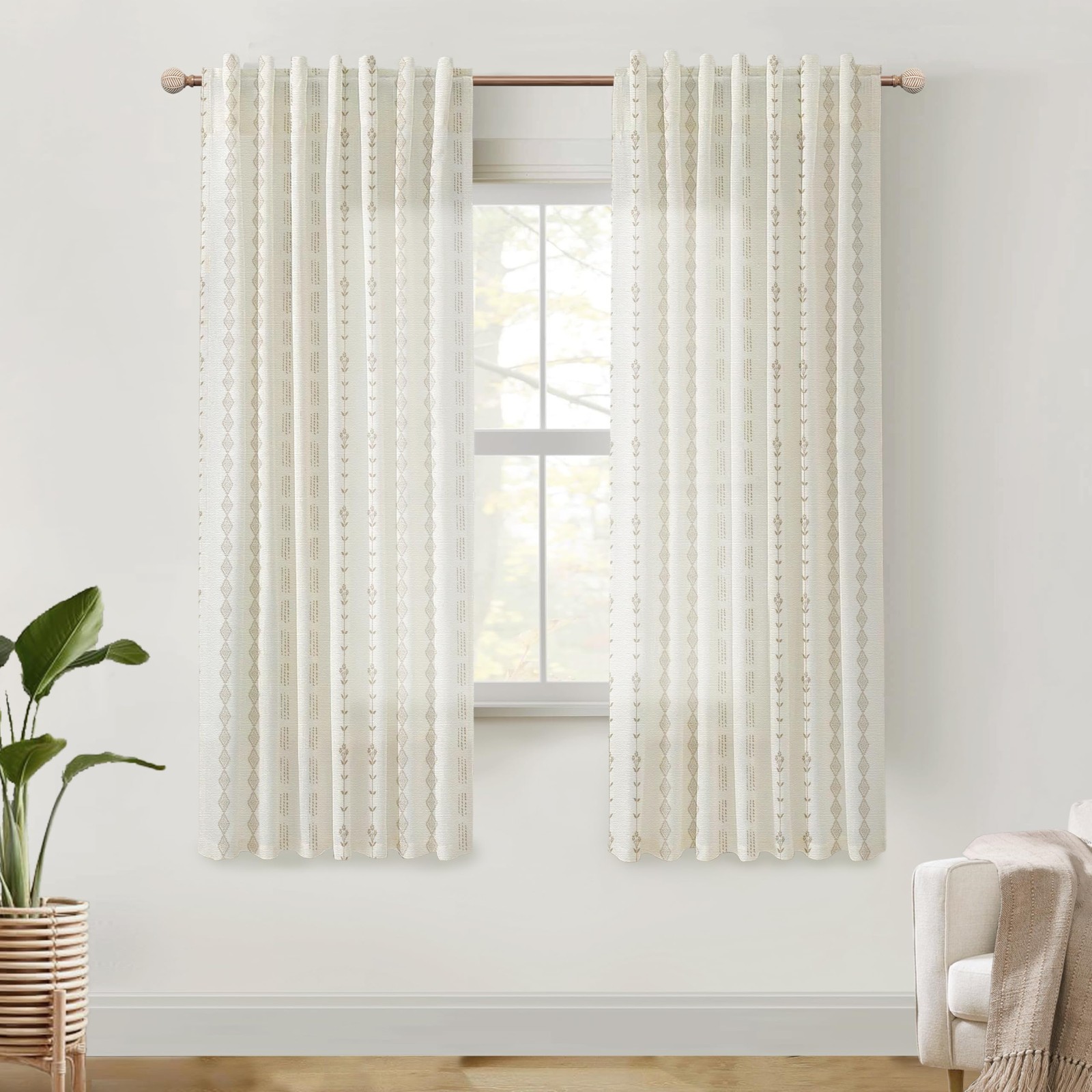 Custom Printed Bath Curtain — custom printed polyester bath curtain detail view