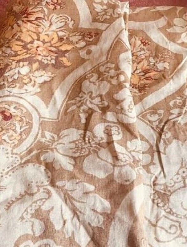 Custom Printed Bath Curtain — custom printed polyester bath curtain detail view