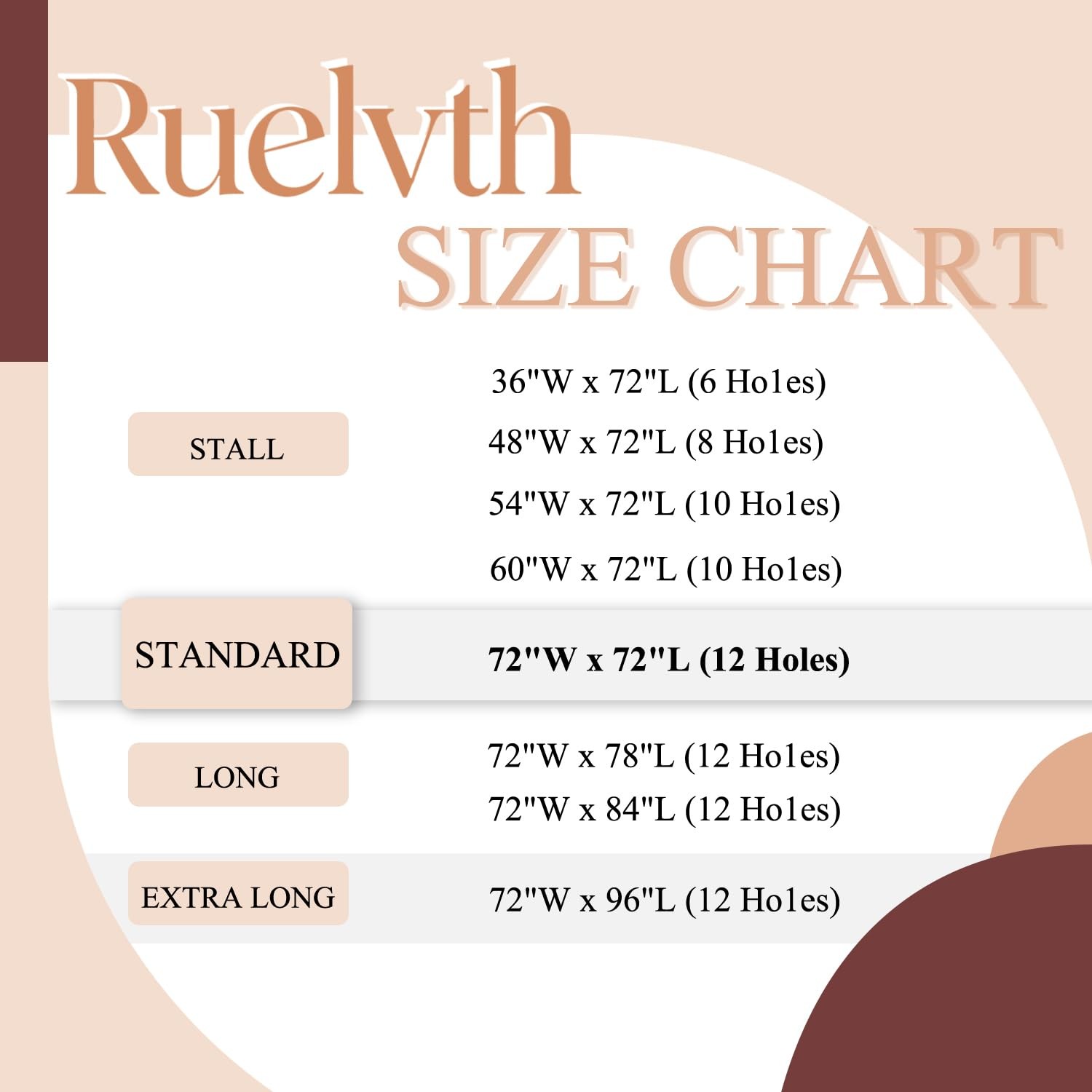 Custom Printed Bath Curtain — custom printed polyester bath curtain detail view