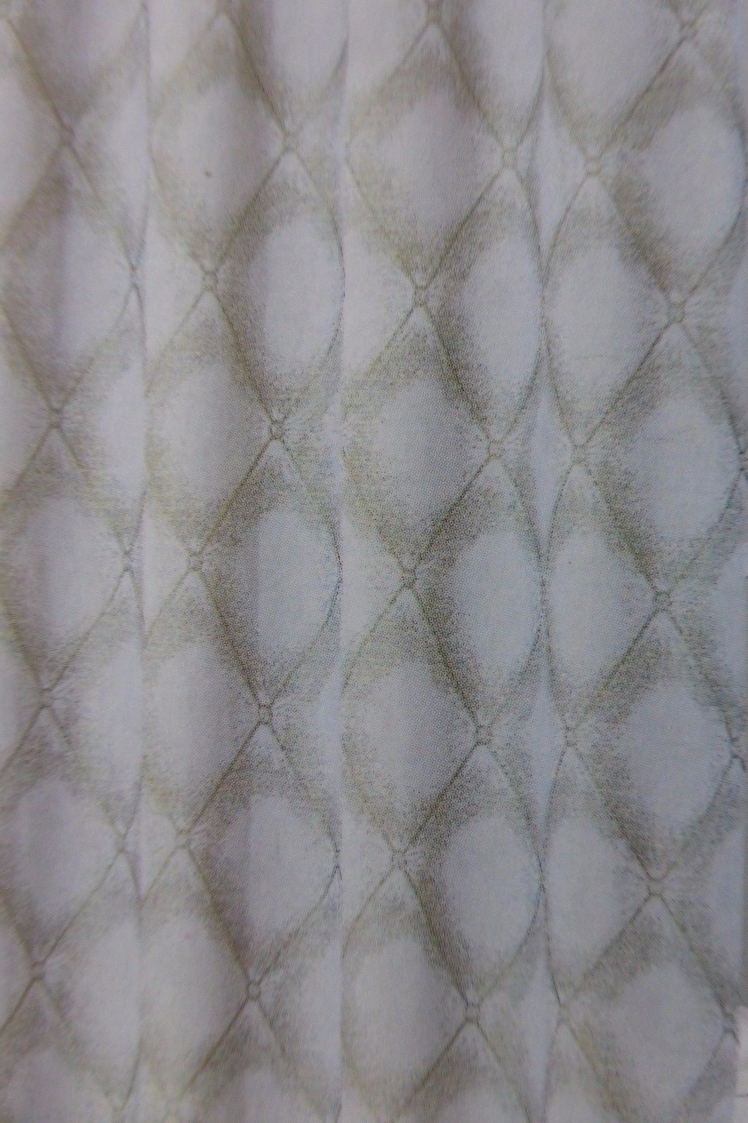 Custom Printed Bath Curtain — custom printed polyester bath curtain detail view