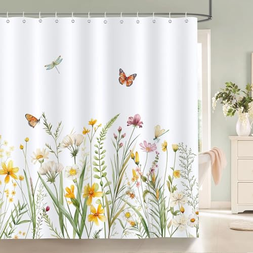 Custom Printed Bath Curtain — custom printed polyester bath curtain