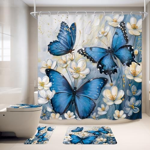 Custom Printed Bath Curtain — custom printed polyester bath curtain detail view