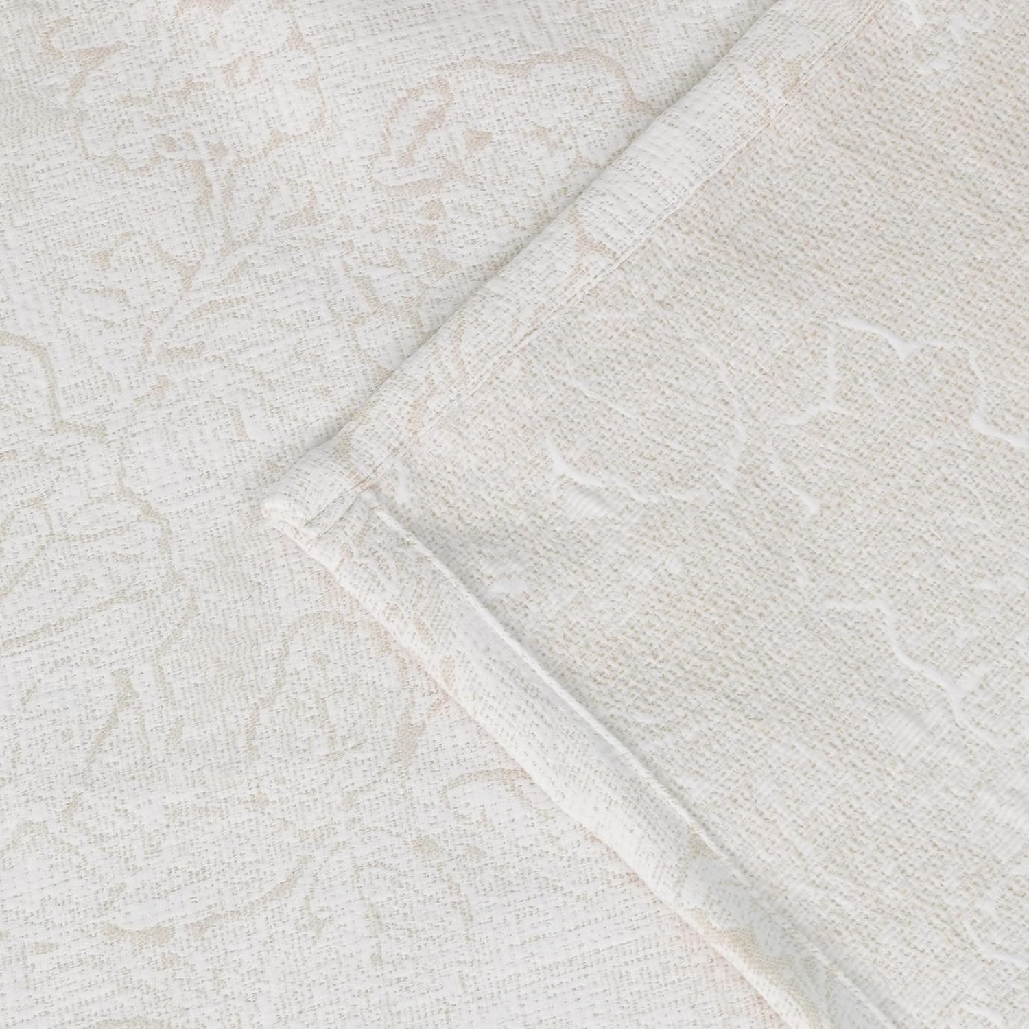 Custom Printed Bath Curtain — custom printed polyester bath curtain detail view