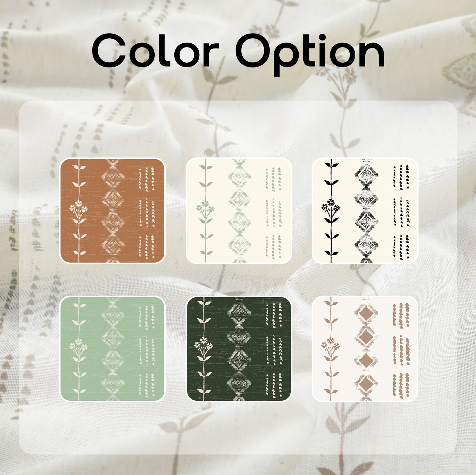 Custom Printed Bath Curtain — custom printed polyester bath curtain detail view