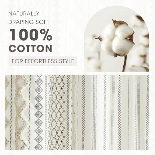 Custom Printed Bath Curtain — custom printed polyester bath curtain detail view