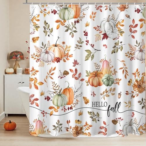 Custom Printed Bath Curtain — custom printed polyester bath curtain detail view