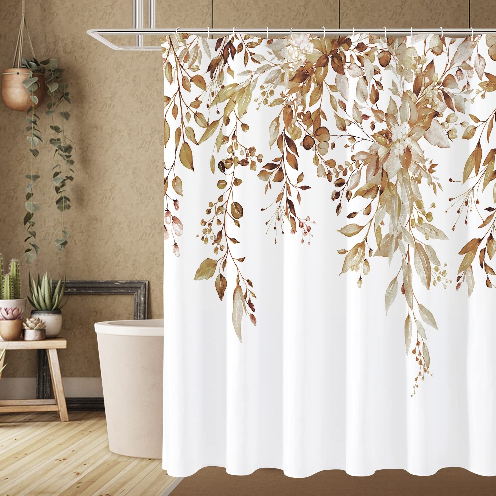 Custom Printed Bath Curtain — custom printed polyester bath curtain
