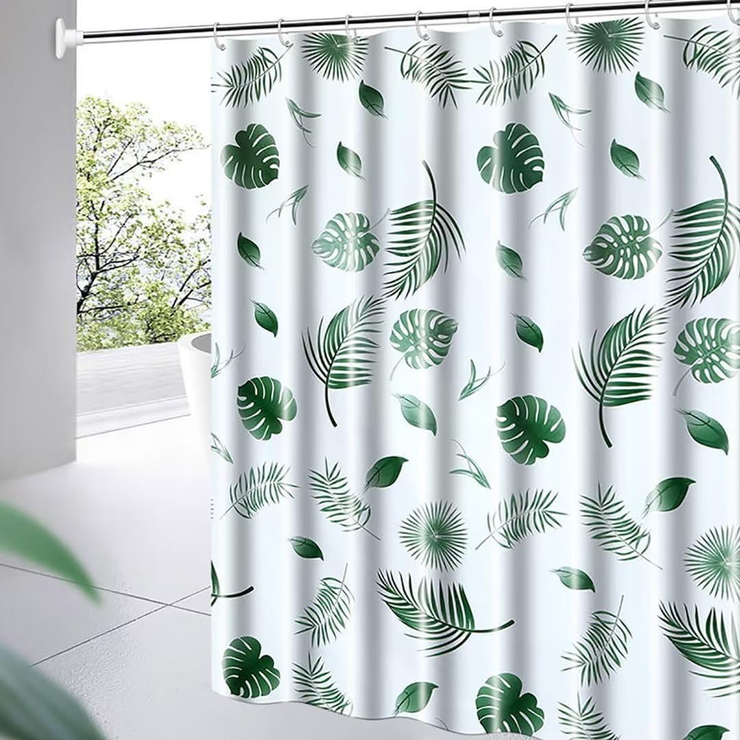 Custom Printed Bath Curtain — custom printed polyester bath curtain