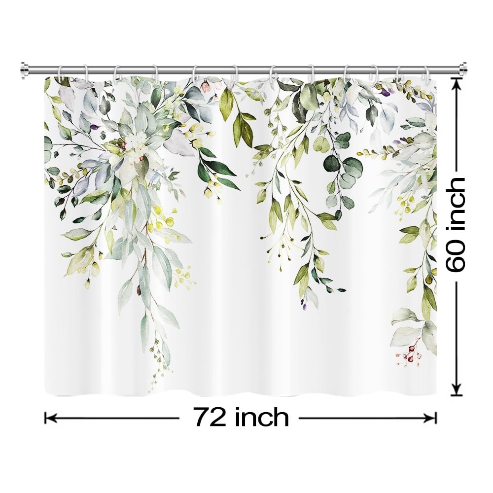 Custom Printed Bath Curtain — custom printed polyester bath curtain detail view
