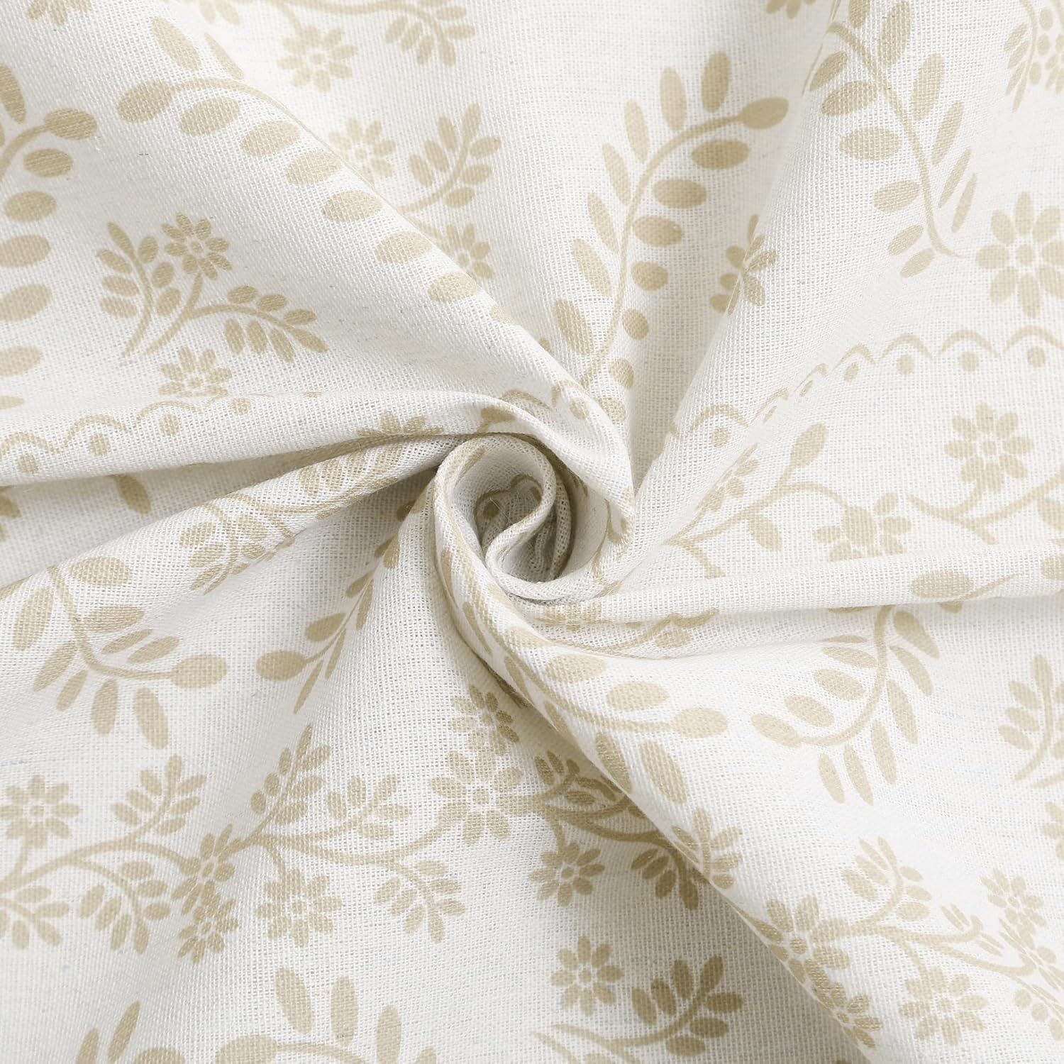 Custom Printed Bath Curtain — custom printed polyester bath curtain detail view