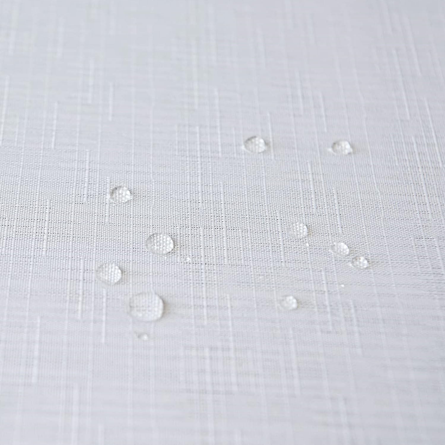 Custom Printed Bath Curtain — custom printed polyester bath curtain detail view