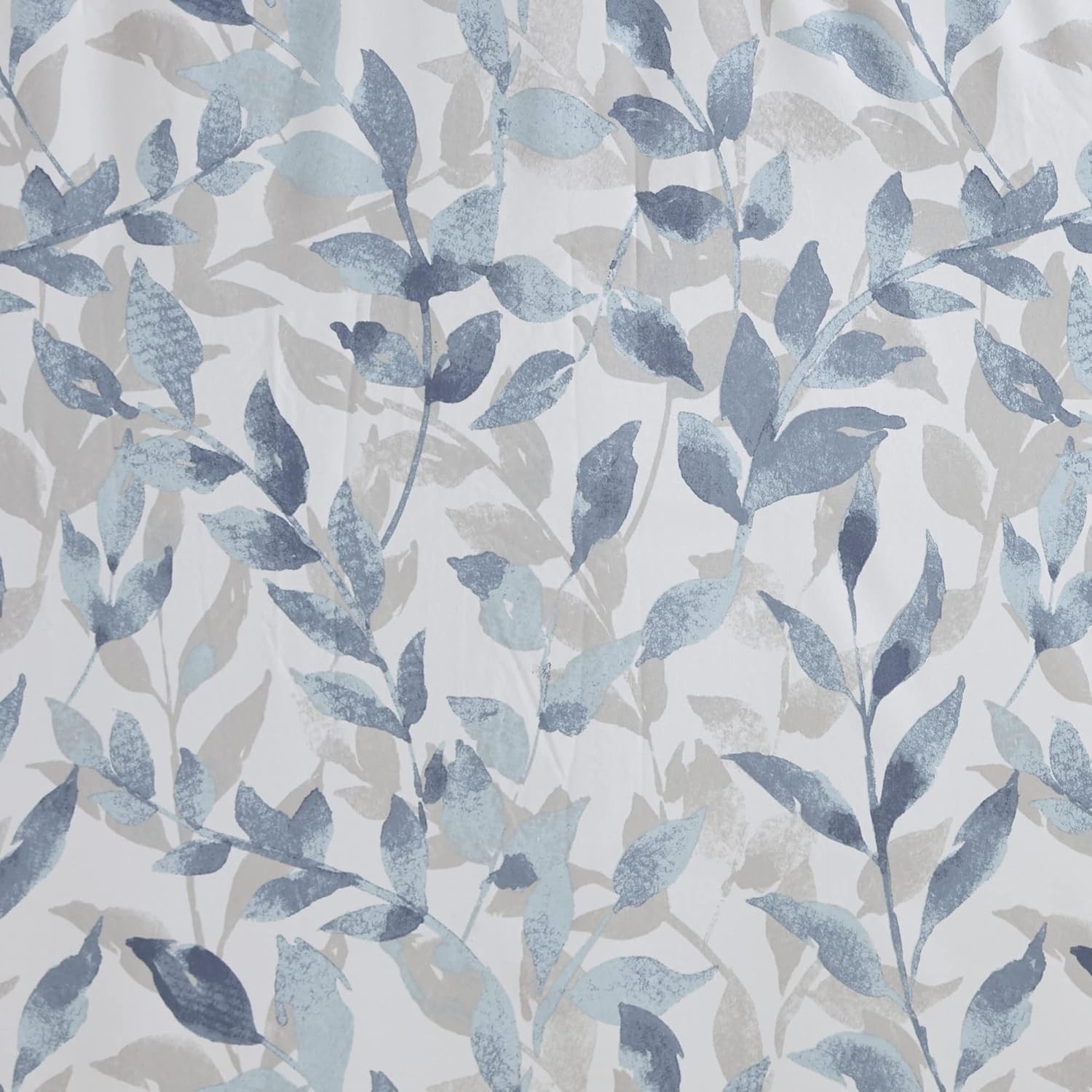 Custom Printed Bath Curtain — custom printed polyester bath curtain detail view