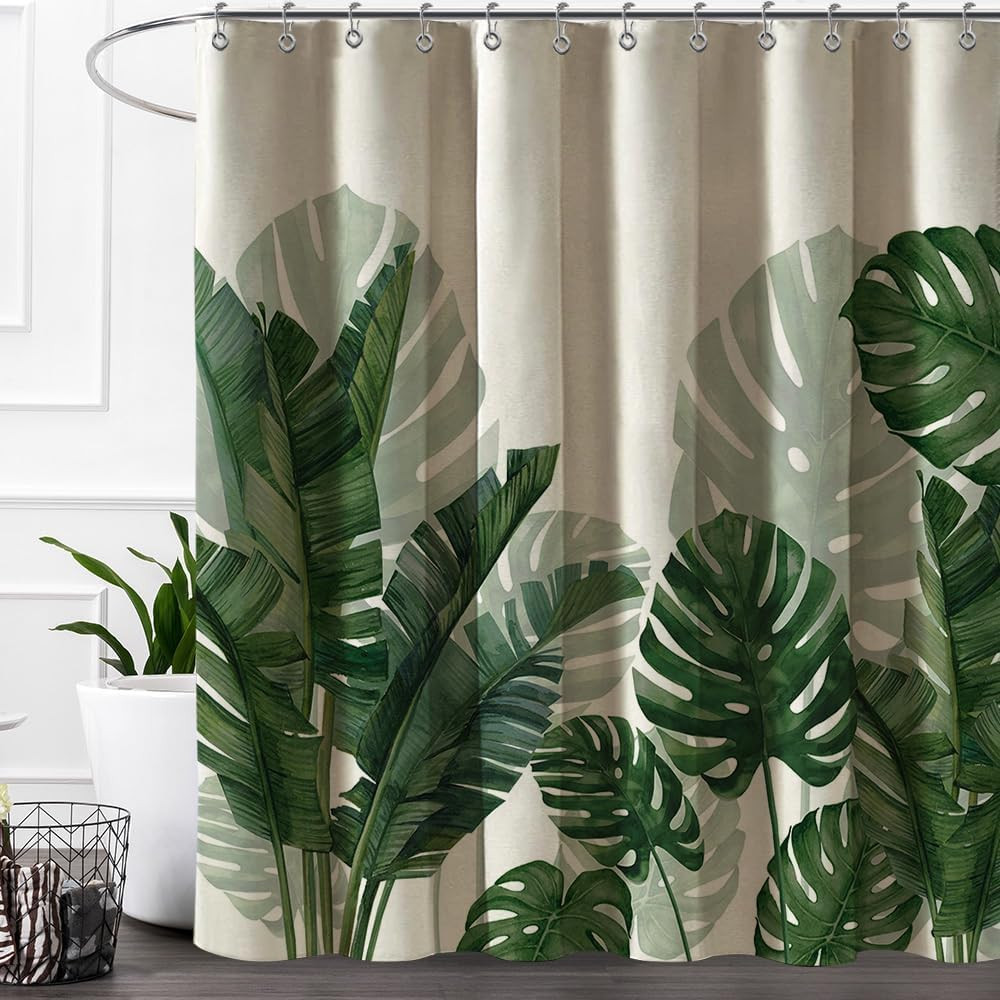 Custom Printed Bath Curtain — custom printed polyester bath curtain