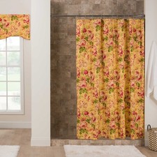 Hepworth Shower Curtain — custom printed polyester bath curtain