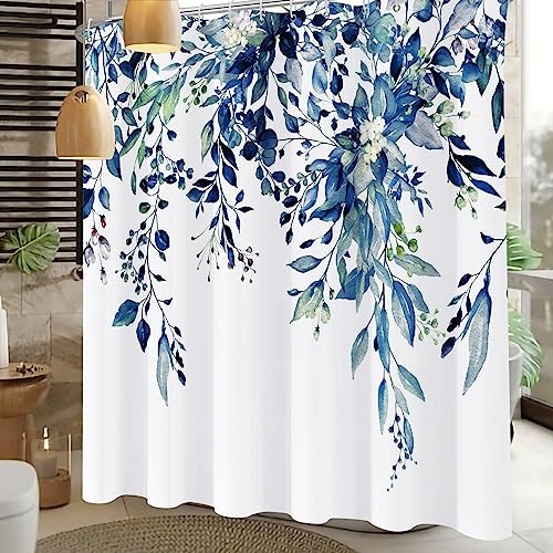 Custom Printed Bath Curtain — custom printed polyester bath curtain detail view