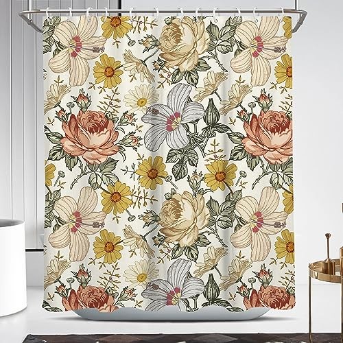 Custom Printed Bath Curtain — custom printed polyester bath curtain