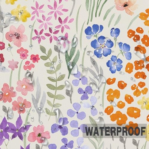 Custom Printed Bath Curtain — custom printed polyester bath curtain detail view