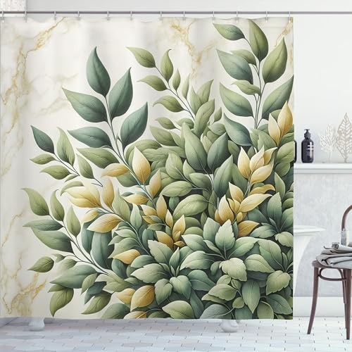 Custom Printed Bath Curtain — custom printed polyester bath curtain detail view