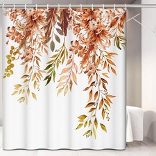 Autumn Shower Curtain Set for Bathroom, 72"X72" Shower Curtain — custom printed polyester bath curtain