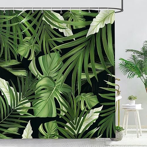 Custom Printed Bath Curtain — custom printed polyester bath curtain detail view