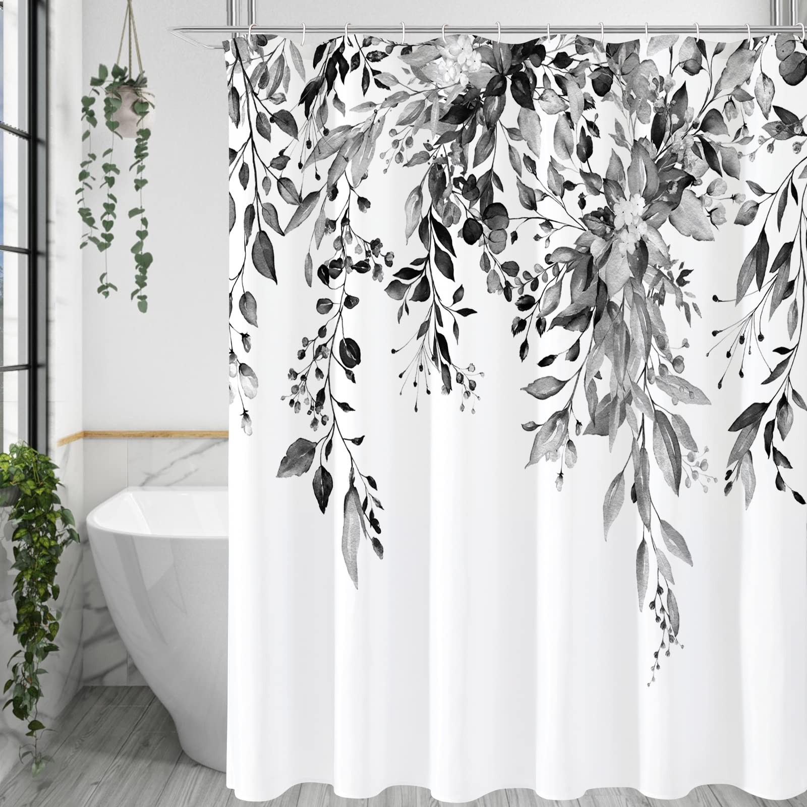 Custom Printed Bath Curtain — custom printed polyester bath curtain
