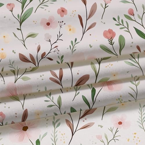 Custom Printed Bath Curtain — custom printed polyester bath curtain detail view