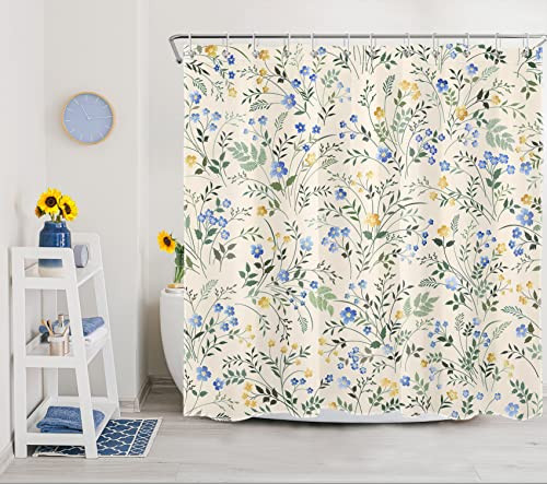 Custom Printed Bath Curtain — custom printed polyester bath curtain detail view