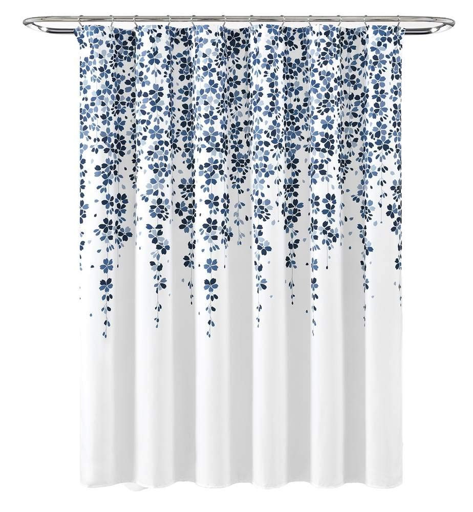 Custom Printed Bath Curtain — custom printed polyester bath curtain