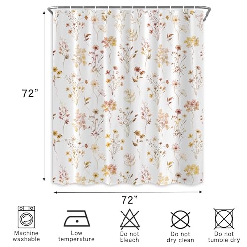 Custom Printed Bath Curtain — custom printed polyester bath curtain detail view