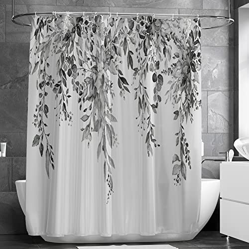 Custom Printed Bath Curtain — custom printed polyester bath curtain detail view