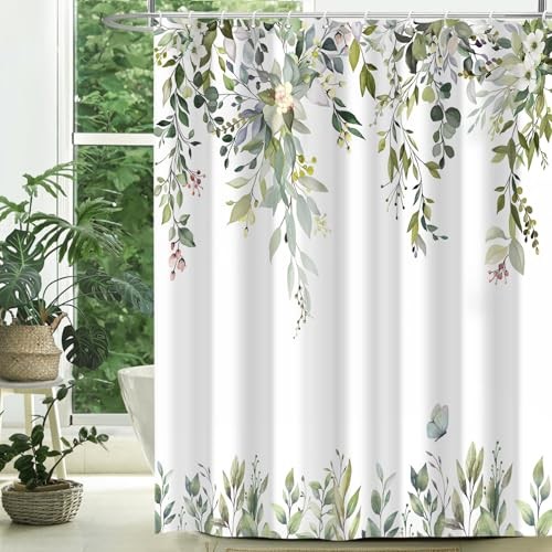 Custom Printed Bath Curtain — custom printed polyester bath curtain